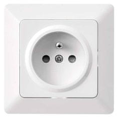 Emos Klasični predal, enojni, bel