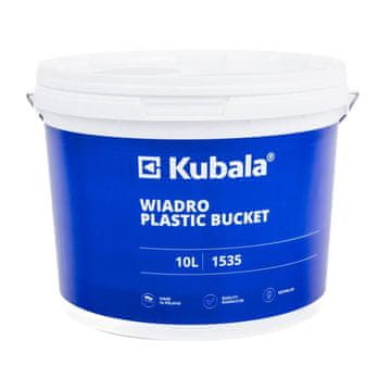 Kubala Plastično vedro s pokrovom in tehtnico, 10 l