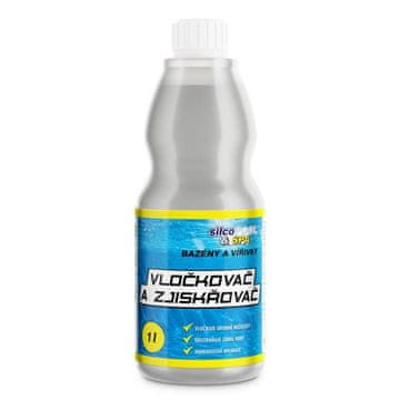 SILCO Kemikalije za bazene, Odstranjevalec kosmičev in isker, 1 l