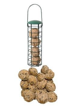 Kroglice za loj s semeni 60x90g brez mreže + hranilnik