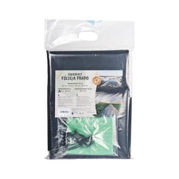 Ostatní LDPE folija 3 x 5 m, 150 µm, črna, PRAPO