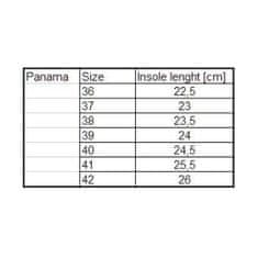 Panama ženski copati turkizna velikost 40