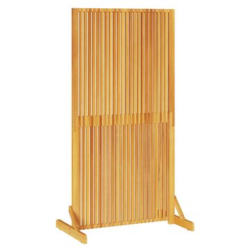 Vidaxl Zaslonska zaščita Rjava 79,5 x 50 x 150 cm Masiven les akacije