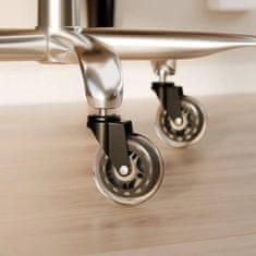 Walteco Pisarniški valjček Ø 75 mm, prozoren, pakiranje po 5 kosov