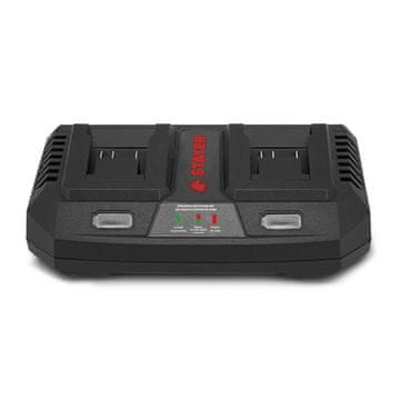 Polnilec V18, L20, dvojni, STAYER