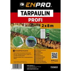 Naslovnica PROFI, 2 x 8 m, 200 g/m2, zelena, ENPRO