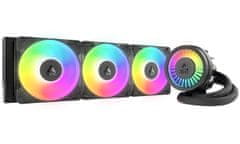 Arctic Liquid Freezer III Pro 360 ARGB vodni hladilnik črne barve