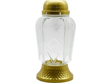 Madonna Glass LED 21,5 cm zlata