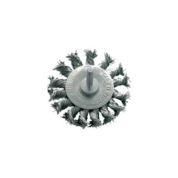 Krtača za posodo, pletena, s pecljem, Ø 75 mm, PROLINE