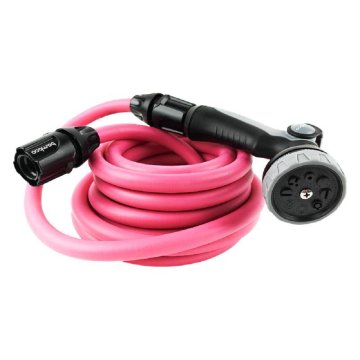 Raztegljiva cev 5 - 15 m, roza, bambus