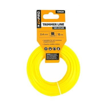 Kosilna nitka, 2,4 mm x 15 m, kvadratna, ENPRO