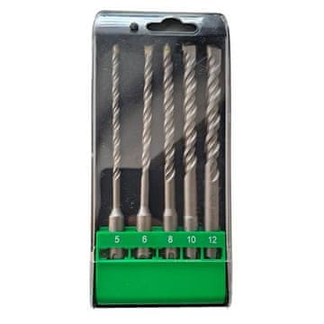 Stenski vrtalnik SDS+, komplet 5 kosov, ENPRO