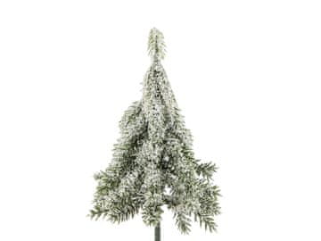 Umetno drevo na žici za vence, lončki 13 cm, 17 cm - (13 cm) zelena