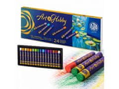 Astra Art&amp;Hobby oljni pastel, 24 barv, 313124002