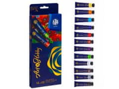 Astra Art&amp;Hobby oljne barve, 12x12ml, 602124003