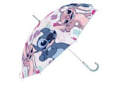 Arditex Otroški dežnik Lilo &amp; Stitch Transparent, WD17387
