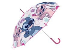 Arditex Otroški dežnik Lilo &amp; Stitch Transparent, WD17387