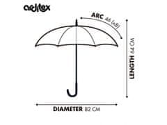 Arditex Otroški dežnik Lilo &amp; Stitch Transparent, WD17387
