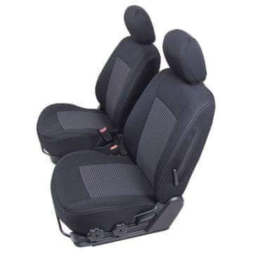 Tech+ Avto prevleka Universal - Prestige – Vzorec blaga QUEBEC (za voznika + sovoznika)