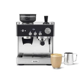 Breville Barista Signature Espresso VCF160 – Bean to Cup kavni aparat iz nerjavečega jekla