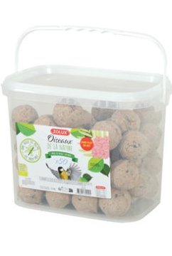 Zolux Kroglice iz lužnice s semeni 90g vedro 50 kosov