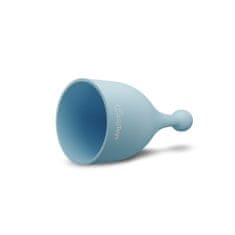 Easytoys Komplet, mini masažni vibrator z nastavki - Easytoys Wand Collection, moder