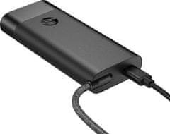 HP AC napajalnik, 110 W, USB-C, črn