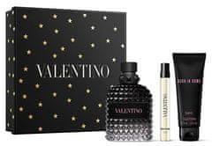 Valentino Uomo Born In Roma - EDT 100 ml + sprchový gel 75 ml + EDT 10 ml