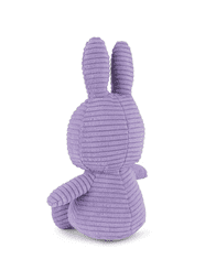 Bon Ton Toys Miffy ECO Corduroy zajček, 23 cm, vijoličen (1079)