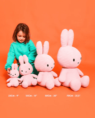 Bon Ton Toys Miffy ECO Corduroy zajček, 23 cm, vijoličen (1079)
