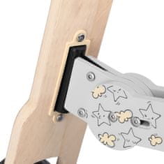 Spookid Spokey WOO-RIDE MULTI Otroški poganjalec 2v1, modro-siv