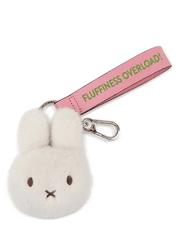 Bon Ton Toys Miffy ECO Fuzzy obesek za ključe, 11 cm, bel (1080)