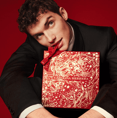 Carolina Herrera 212 VIP Black - EDP 100 ml + sprchový gel 100 ml + EDP 10 ml