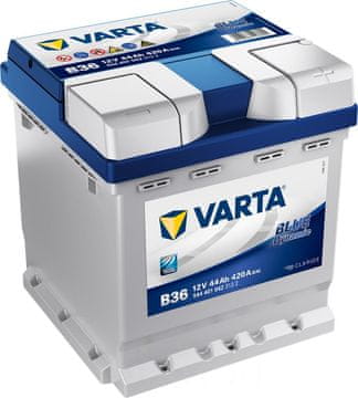 Varta AKUMULATOR 44AH D+ 420A DYNAMIC SLI 175X175X190 709188 - 44AH B36