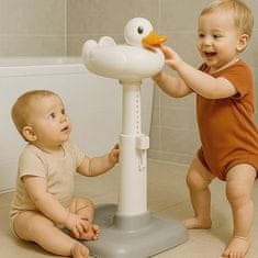 Smania Nastavljivo stojalo za otroško kopanje – opora za tuširanje dojenčkov, varnostno držalo račka QuackStand