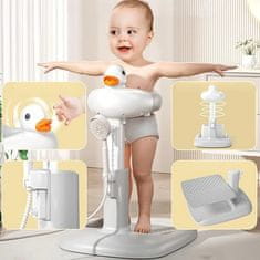 Smania Nastavljivo stojalo za otroško kopanje – opora za tuširanje dojenčkov, varnostno držalo račka QuackStand