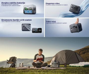 Napajanje do 6 naprav hkrati