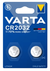 Varta CR 2032 2pack litijeva baterija, 2 kosa (6032101402)