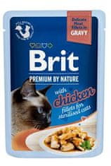 Brit Premium Cat D fileti Gravy Chick Sterilizirano 85g