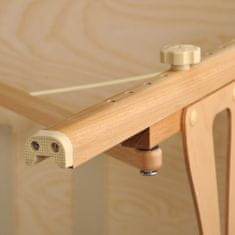 Habys masažna miza Panda Light Wood 70 Vinyl Flex K012, temno modra