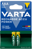 Varta Recharge Accu Power AAA polnilne baterije, 800 mAh (56703101404)