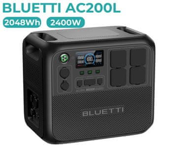BLUETTI AC200L - vsestranska razširljiva baterija!