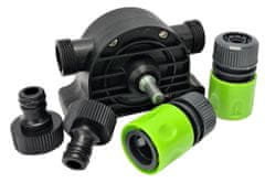 Kinzo Pretočna vrtalna črpalka za vrtalnik – pumpa za vodo z priključki