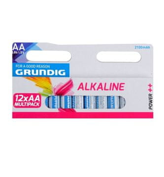 Grundig 12x Baterija AAA LR03 – alkalna