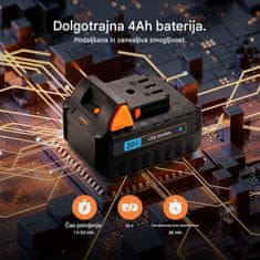 VonHaus G-Series akumulatorski vrtni rahljalnik, 20 V (3519011)