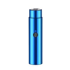 Netscroll Mini električni brivnik za mokro in suho britje z USB polnjenjem in turbo sistemom rezil, GlideShaver