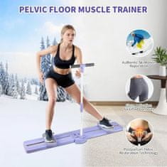 Smania Večnamenska smučarska trening deska, fitnes naprava za noge in boke, vadba medeničnega dna SkiHip