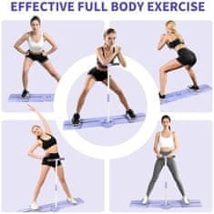 Smania Večnamenska smučarska trening deska, fitnes naprava za noge in boke, vadba medeničnega dna SkiHip