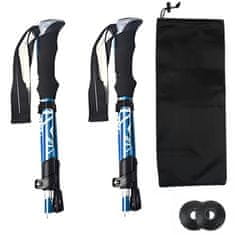 MG Nordic Walking pohodne palice 34 -127 cm, modre
