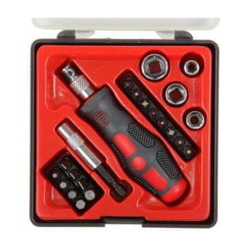 Proline 10022 Izvijač z CrV konicami in vtičnicami, komplet 22 kosov, Proline